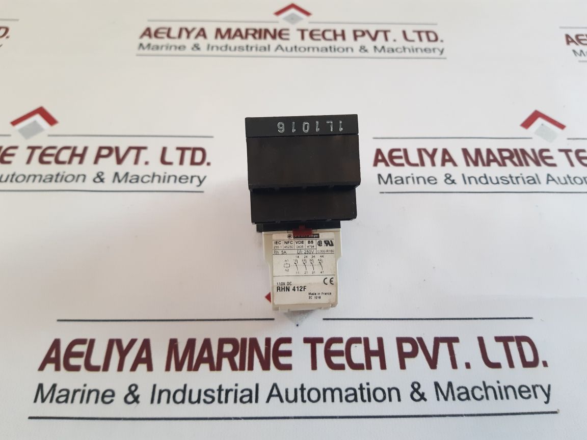 Telemecanique Rhn 412F Relay Free Shipping By Express