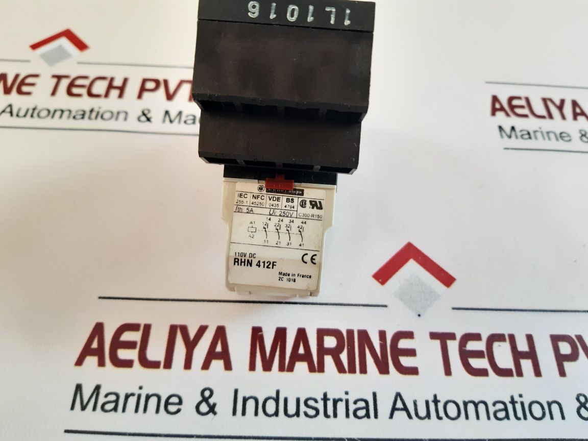 Telemecanique Rhn 412F Relay Free Shipping By Express