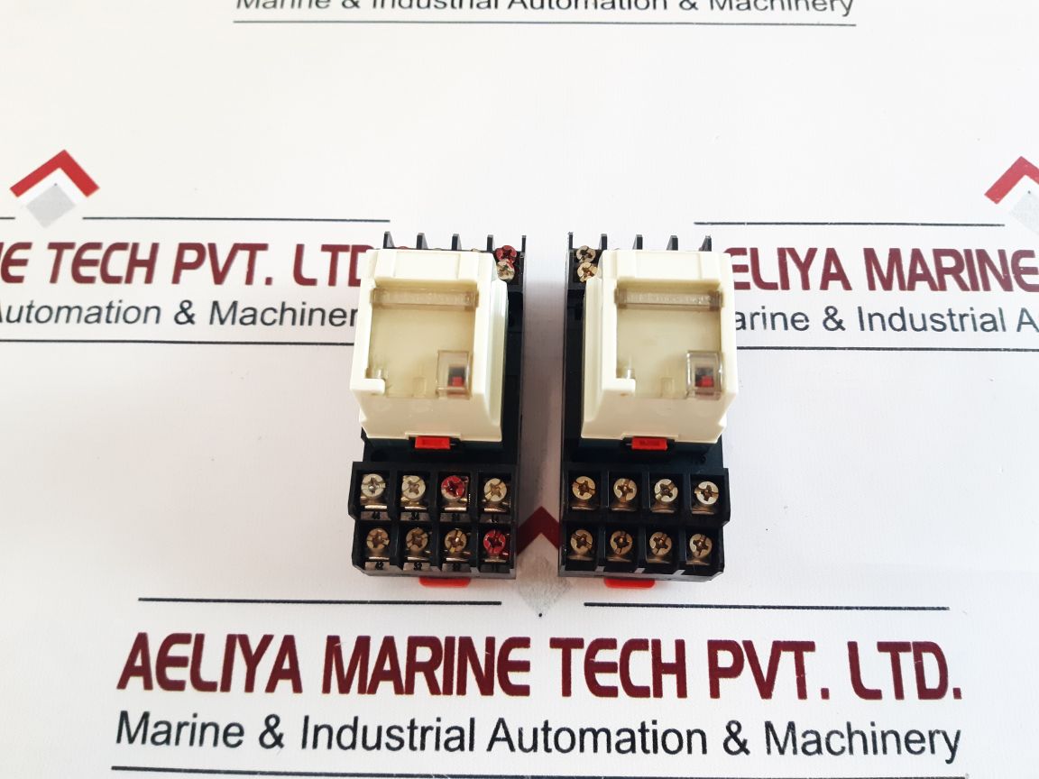 Telemecanique Rhn 41 Relay 24V With Base