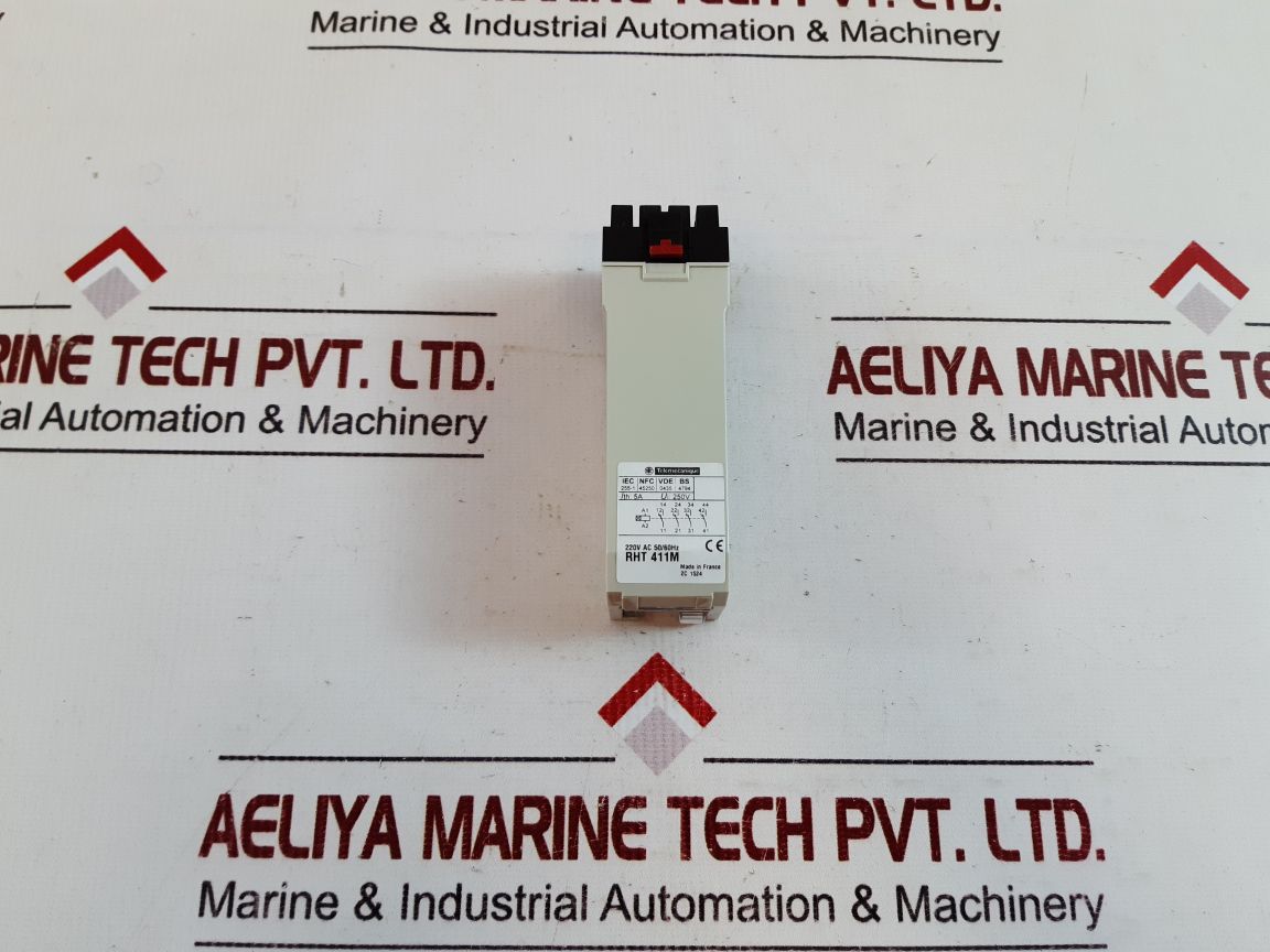 Telemecanique rht411m time delay relay