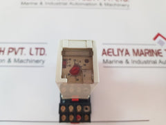 Telemecanique Rht 41 Relay With Base
