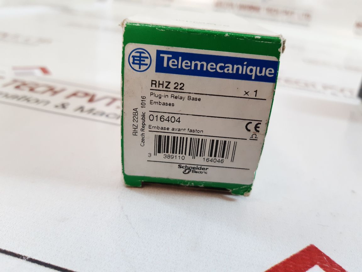 Telemecanique rhz 22 relay base