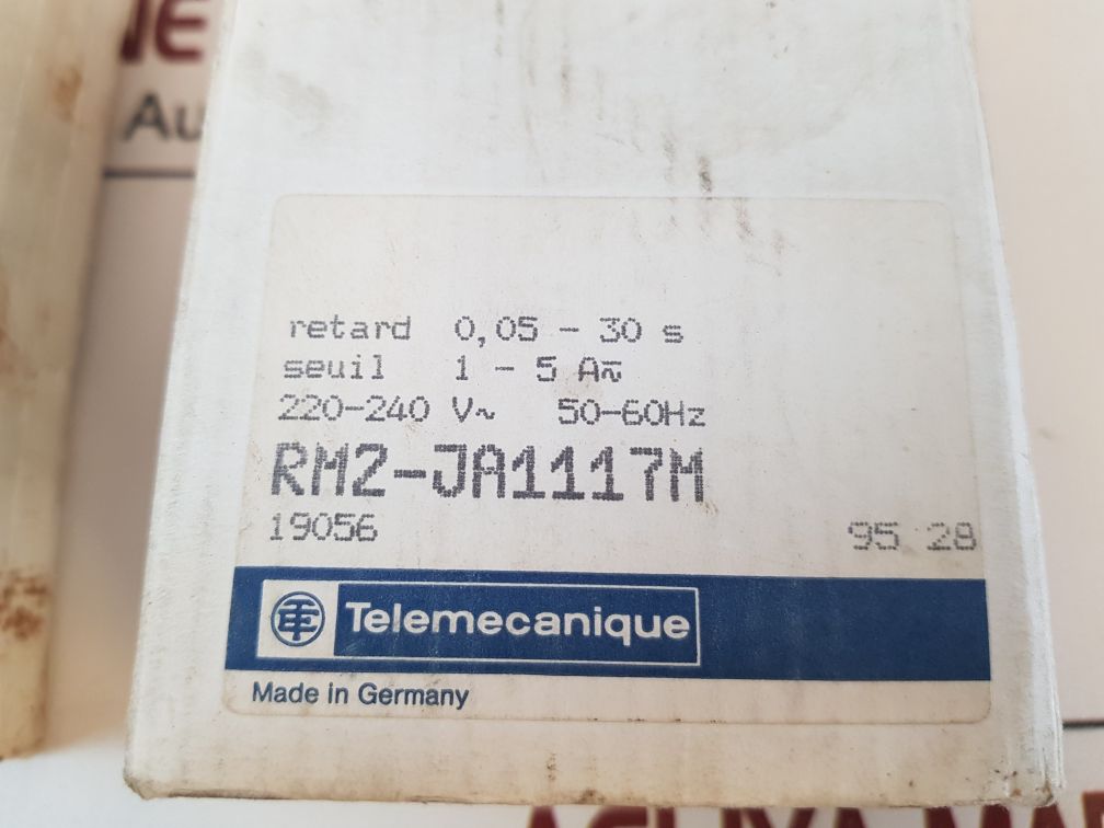Telemecanique Rm2-ja1117M Control Relay Free Shipping