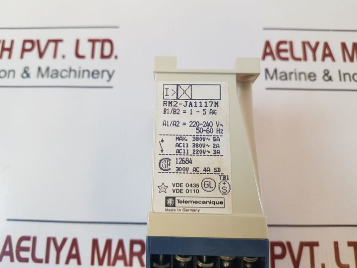 Telemecanique Rm2-ja1117M Control Relay Free Shipping