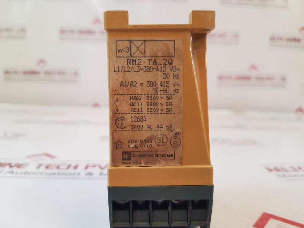 Telemecanique Rm2-ta12Q Control Relay Rm2 Ta1