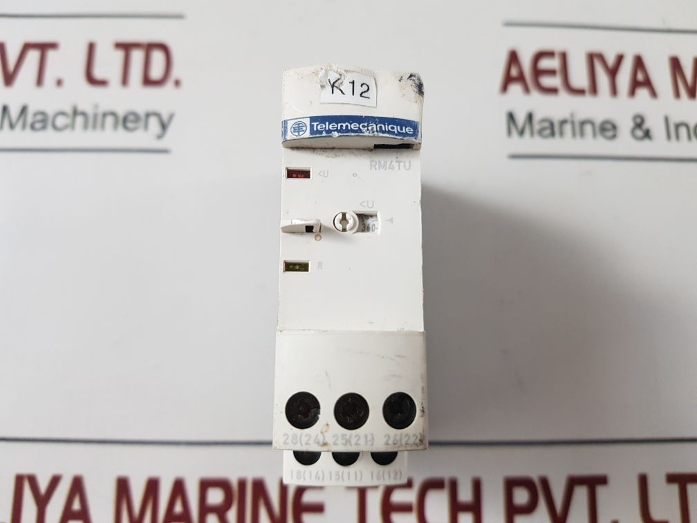 Telemecanique Rm4Tu02 Power Control Relay