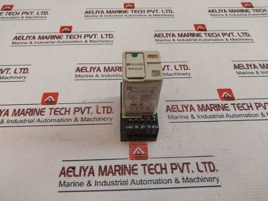 Telemecanique Run 31A21 Bd Relay With Socket 230Vac