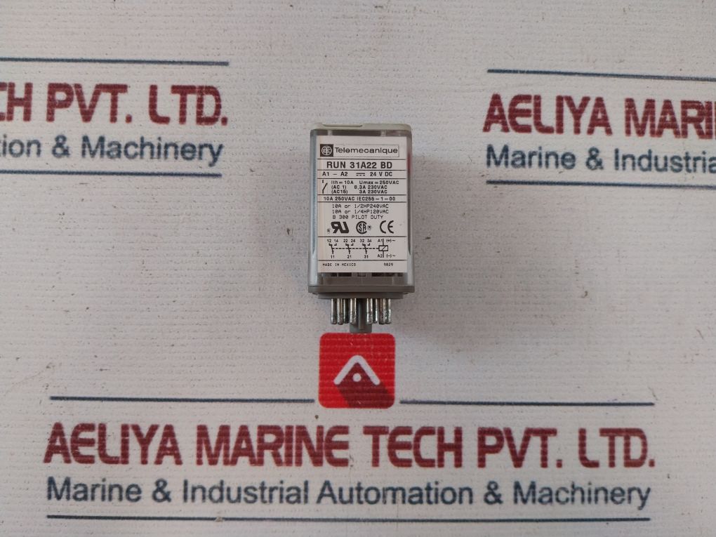 Telemecanique Run 31A22 Bd Relay 10A 250Vac