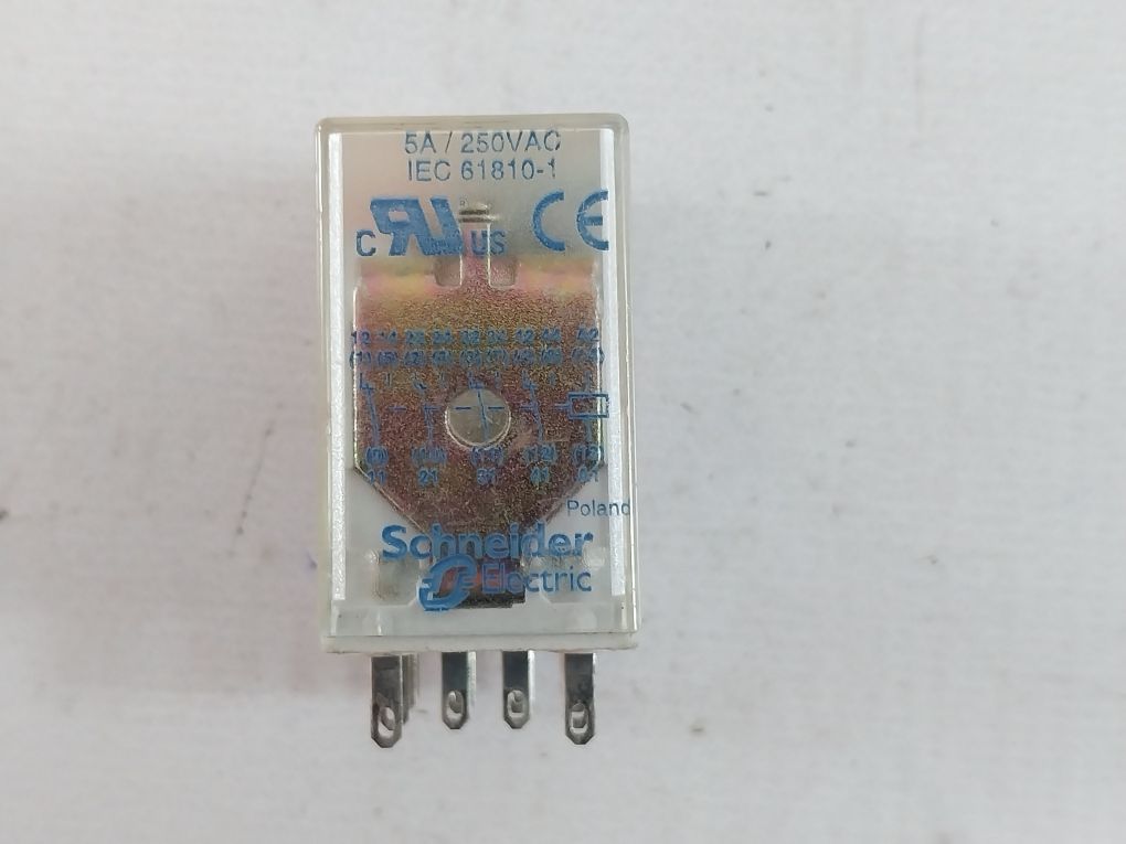 Telemecanique Rxn 41G12 Fd Relay 110V Dc