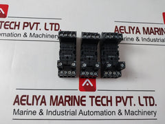Lot Of 4X Telemecanique Rxz 7G Relay Socket Base 6A 250 Vac