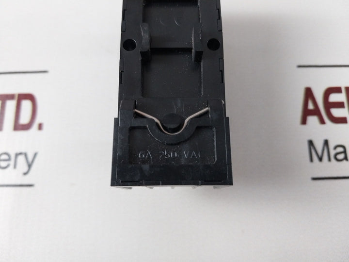 Lot Of 4X Telemecanique Rxz 7G Relay Socket Base 6A 250 Vac