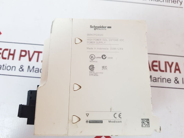 Telemecanique Schneider Electric Modicon Bmxcps3020 Power Supply Module