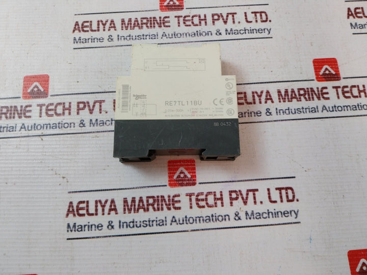 Telemecanique / Schneider Electric Re7Tl11Bu Timer Relay 0.05S-300H 50/60Hz
