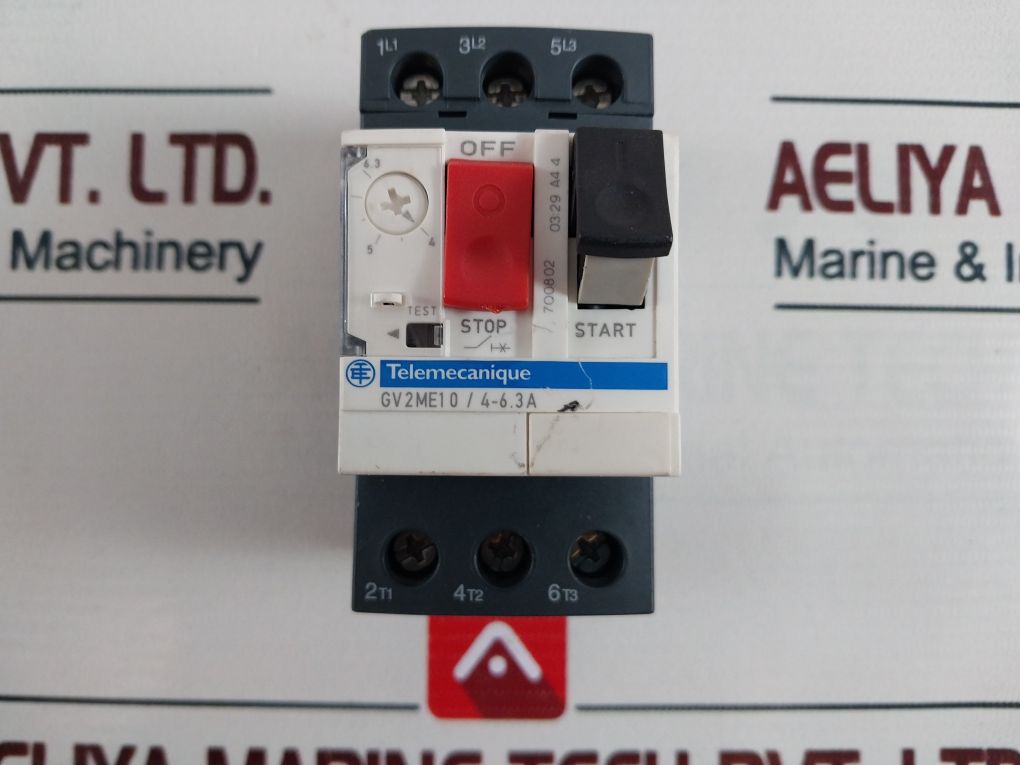 Telemecanique Gv2Me10/4-6.3A
