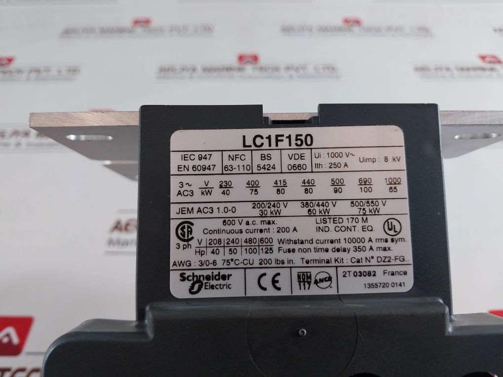 Telemecanique Lc1F150 Magnetic Contactor