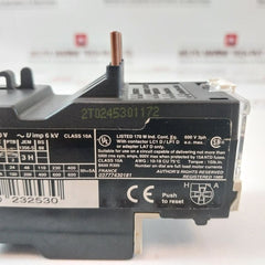 Telemecanique Lr2 D1304 Overload Relay