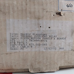 Telemecanique Lr9 F 5371 Thermal Overload Relay