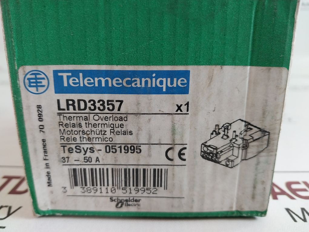 Telemecanique Lrd3357 Thermal Overload Relay
