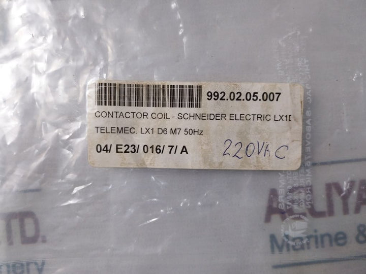 Telemecanique Schneider Lx1 D6 M7 Contactor Coil