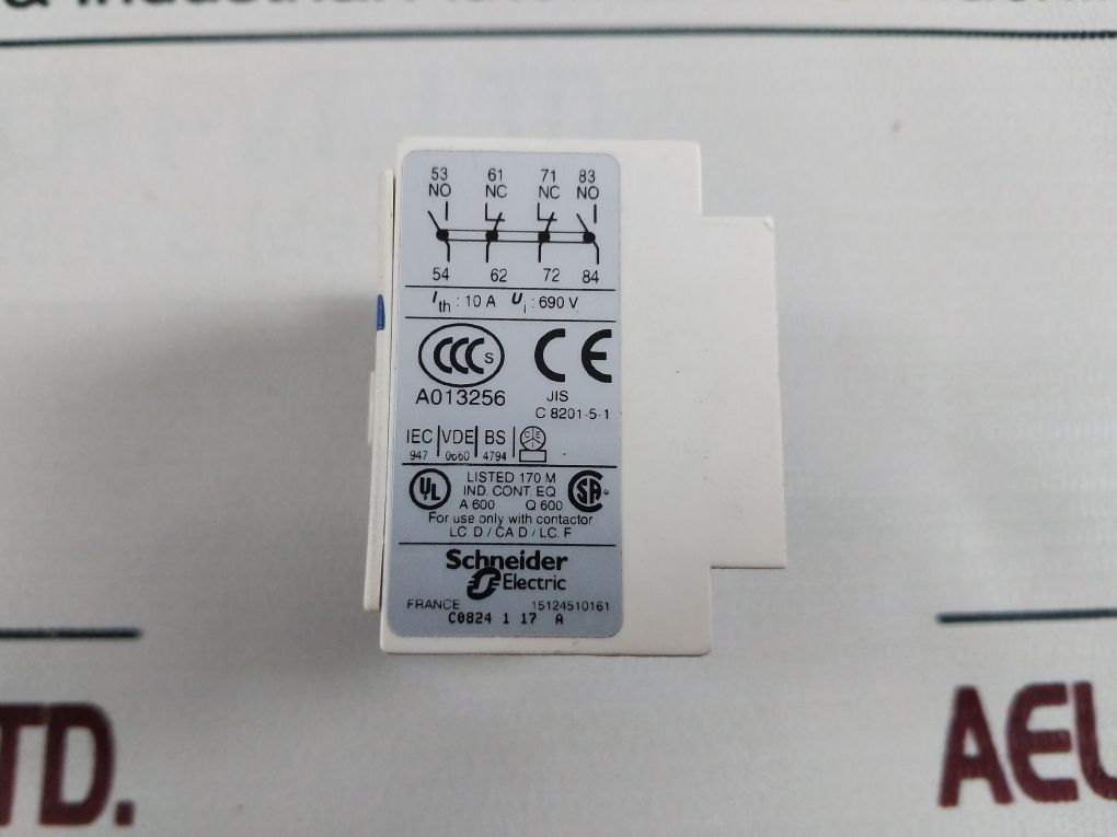 Telemecanique Ladn22 Contact Block