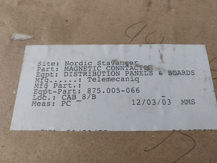 Telemecanique Lc1 F500 Megnetic Contactor