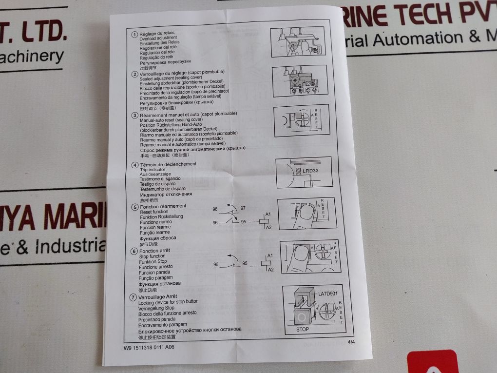 Telemecanique Lrd3363 Thermal Overload Relay