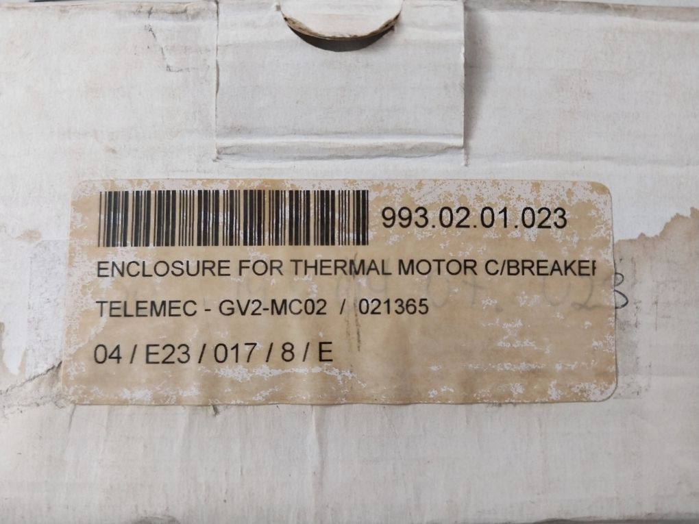 Telemecanique Gv2 Mc02 Enclosure For Thermal Motor