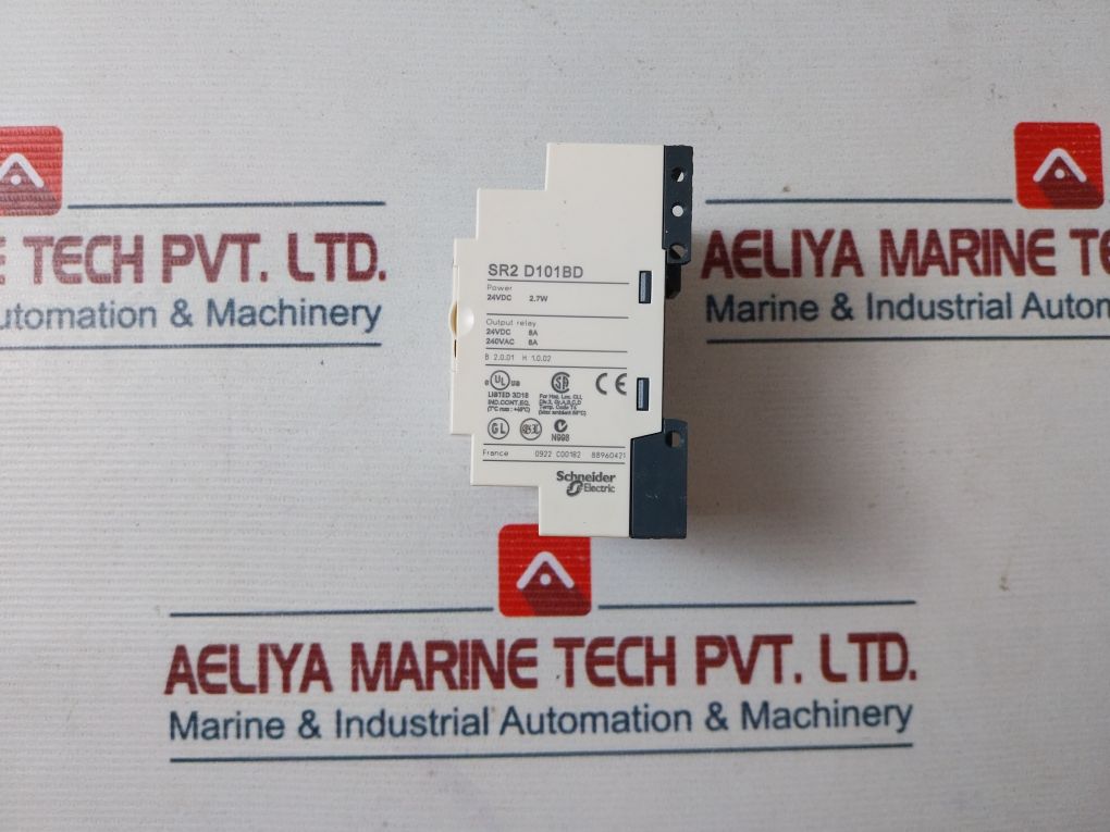 Telemecanique Sr2 D101Bd Compact Smart Relay Power 24Vdc 2.7W