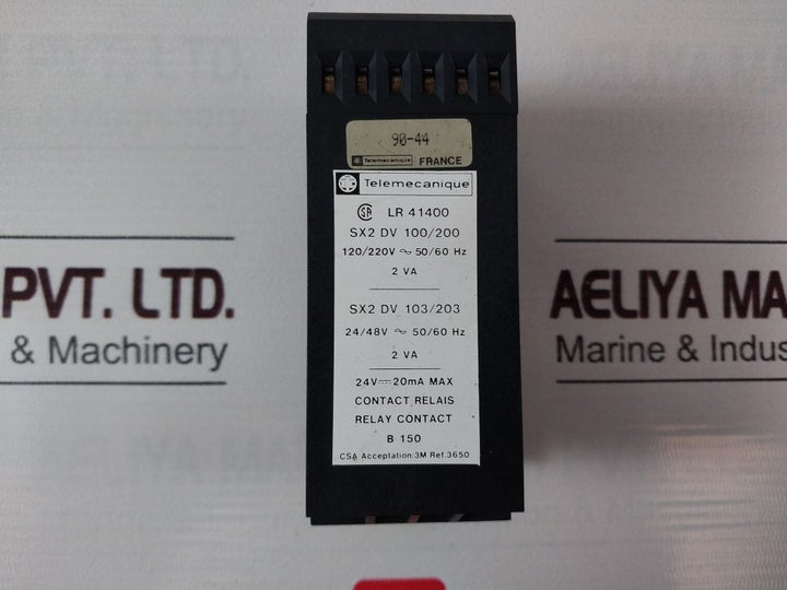 Telemecanique Sx2 Dv 200 Relay