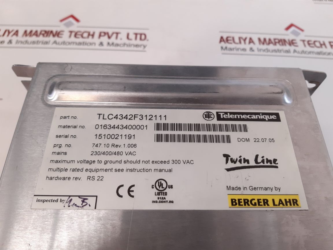 Telemecanique Tlc4342F312111 Servo Drive