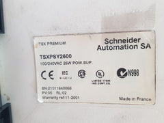 Telemecanique/Schneider Automation Modicon Tsxpsy2600 12 Slot Ext Rack