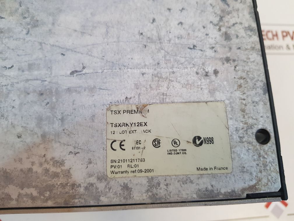 Telemecanique/Schneider Automation Modicon Tsxpsy2600 12 Slot Ext Rack