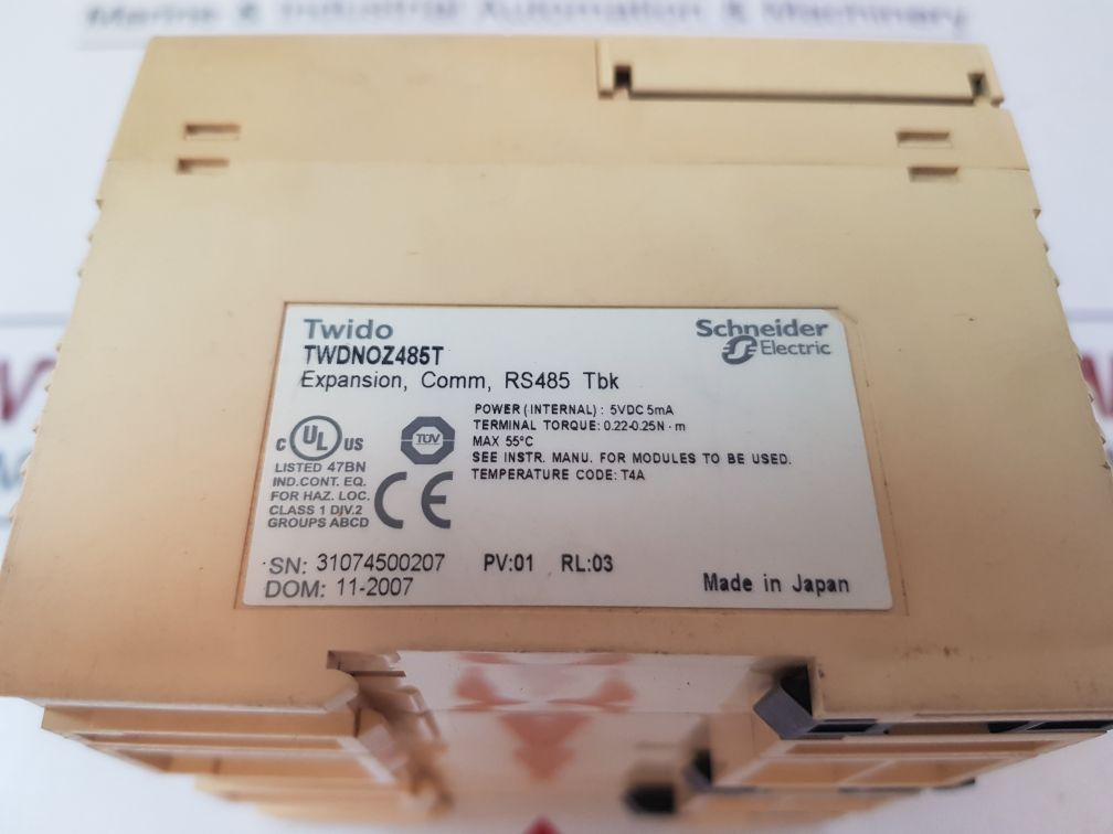 Telemecanique Twdnoz485T Module