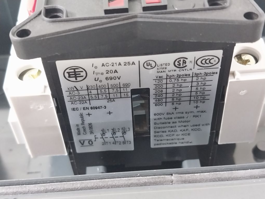 Telemecanique Vcf0Ge Isolator Switch With Operator