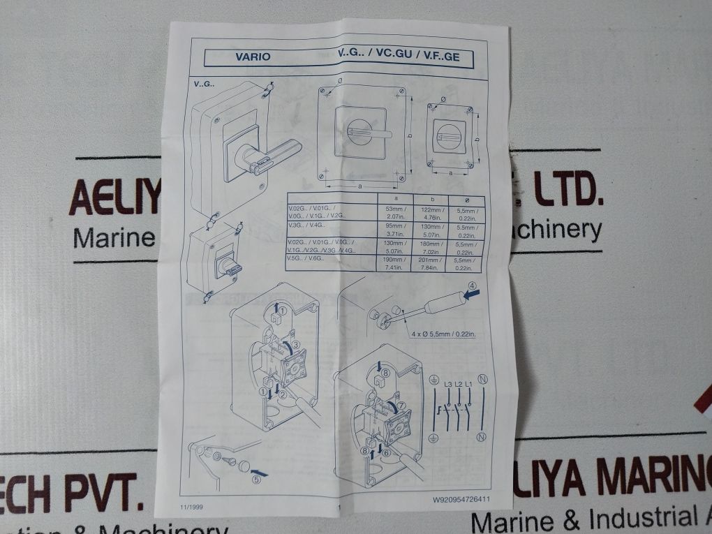 Telemecanique Vcf0Ge Isolator Switch With Operator