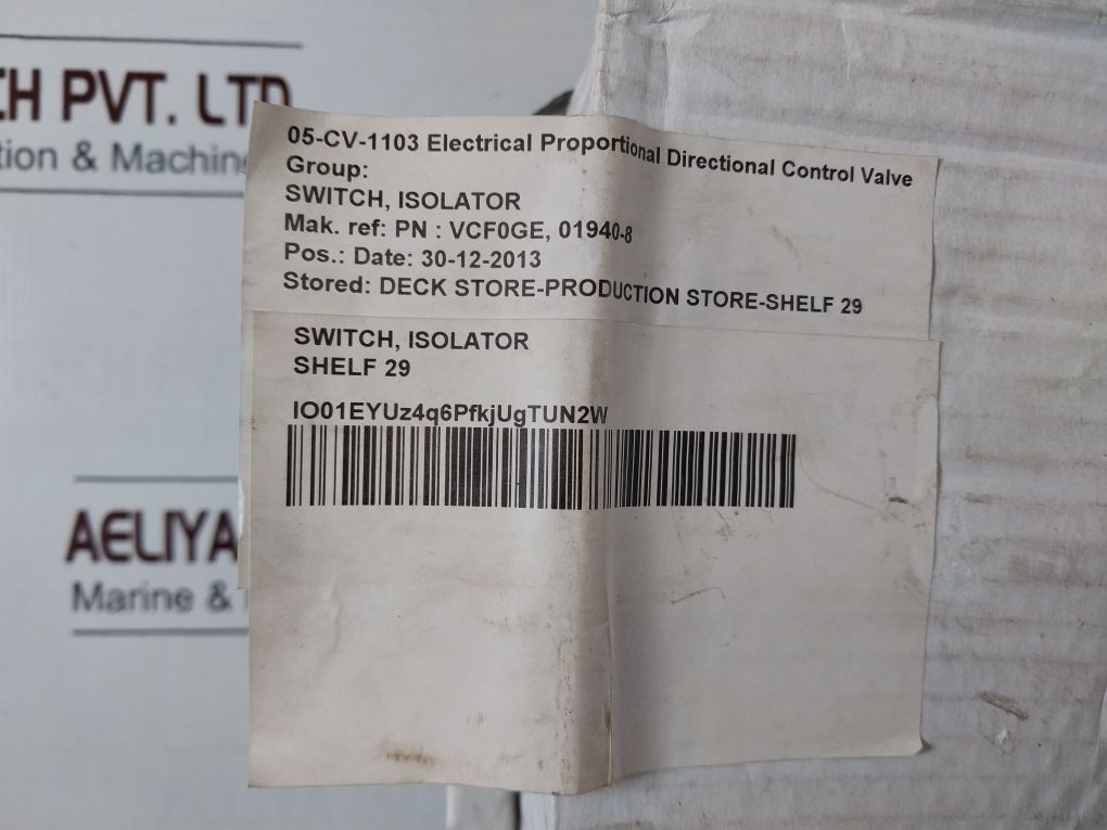 Telemecanique Vcf0Ge Isolator Switch With Operator