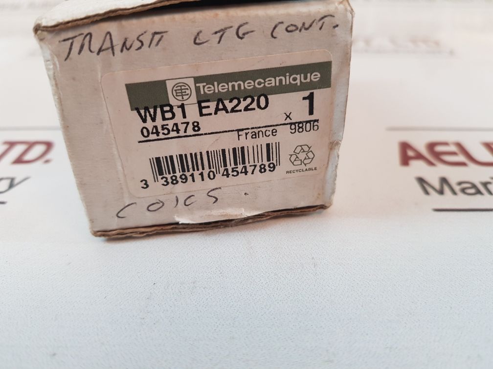 Telemecanique Wb1-ea220 Contactor Coil Wb1 Ga195