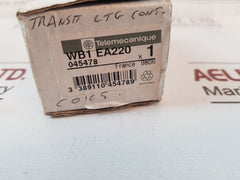 Telemecanique Wb1-ea220 Contactor Coil Wb1 Ga195