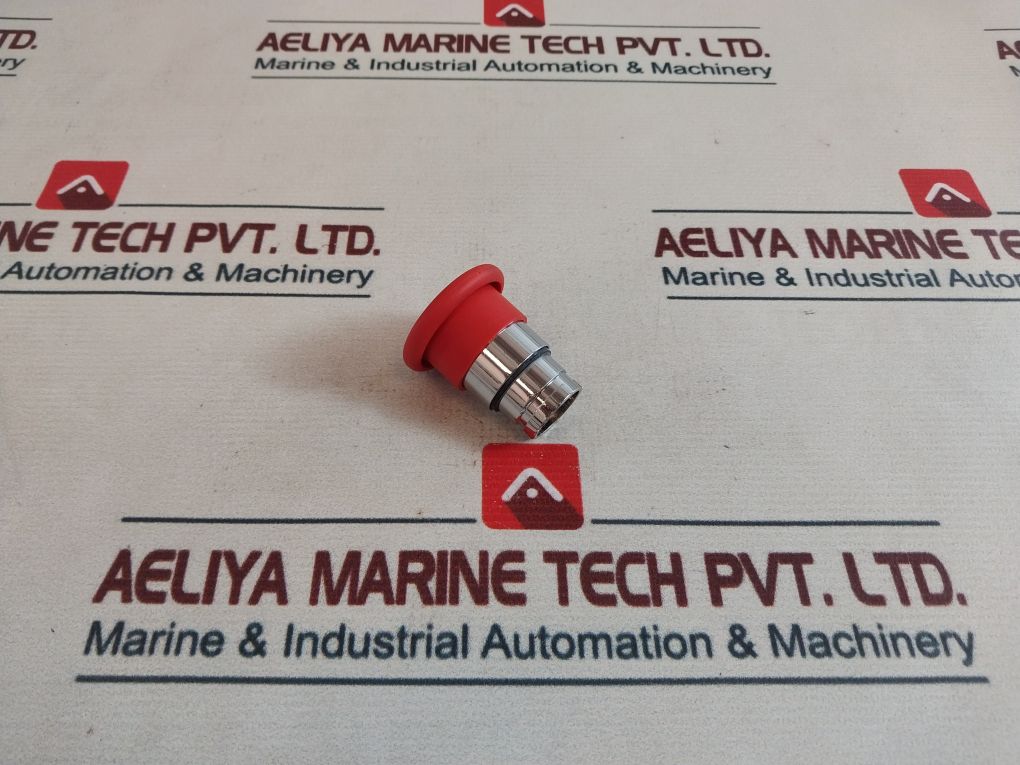 Telemecanique Xb2-bc42 Mushroom Head Pushbutton Red