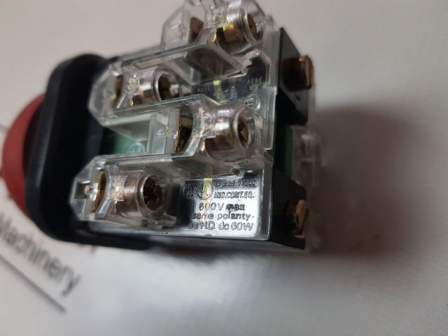 Telemecanique Xb2-mp41 Red Booted Push Button
