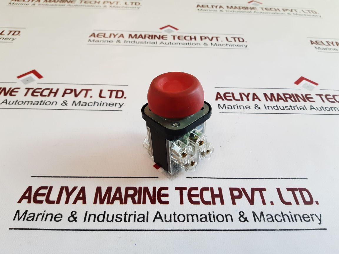 Telemecanique Xb2-mp41 Red Booted Push Button
