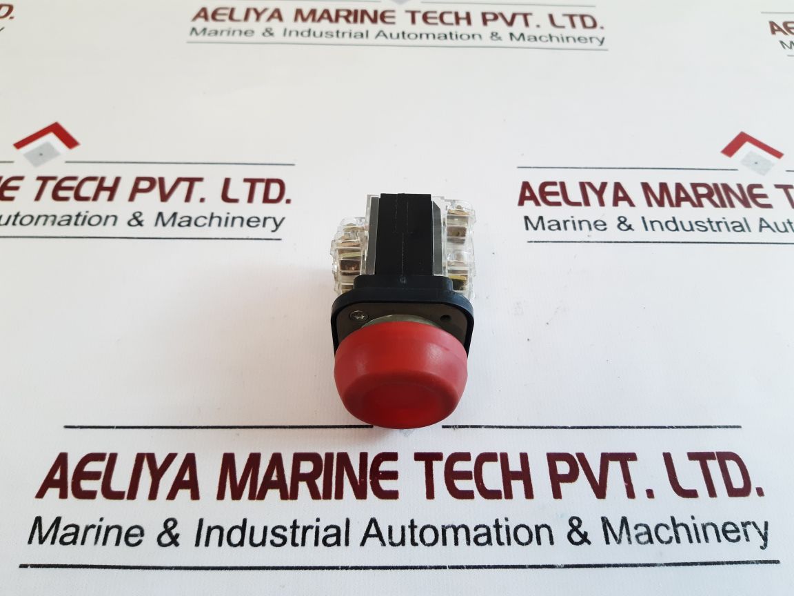 Telemecanique Xb2-mp41 Red Booted Push Button
