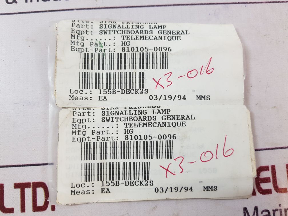 Telemecanique Xb2.Bv7328 Signaling Lamp