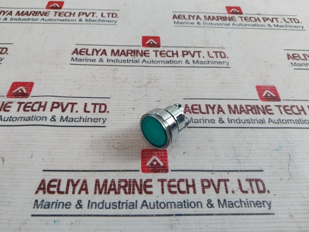 Telemecanique Xb4-bw33G5 Push Button Green Light Pilot 120V Ac 22 Mm