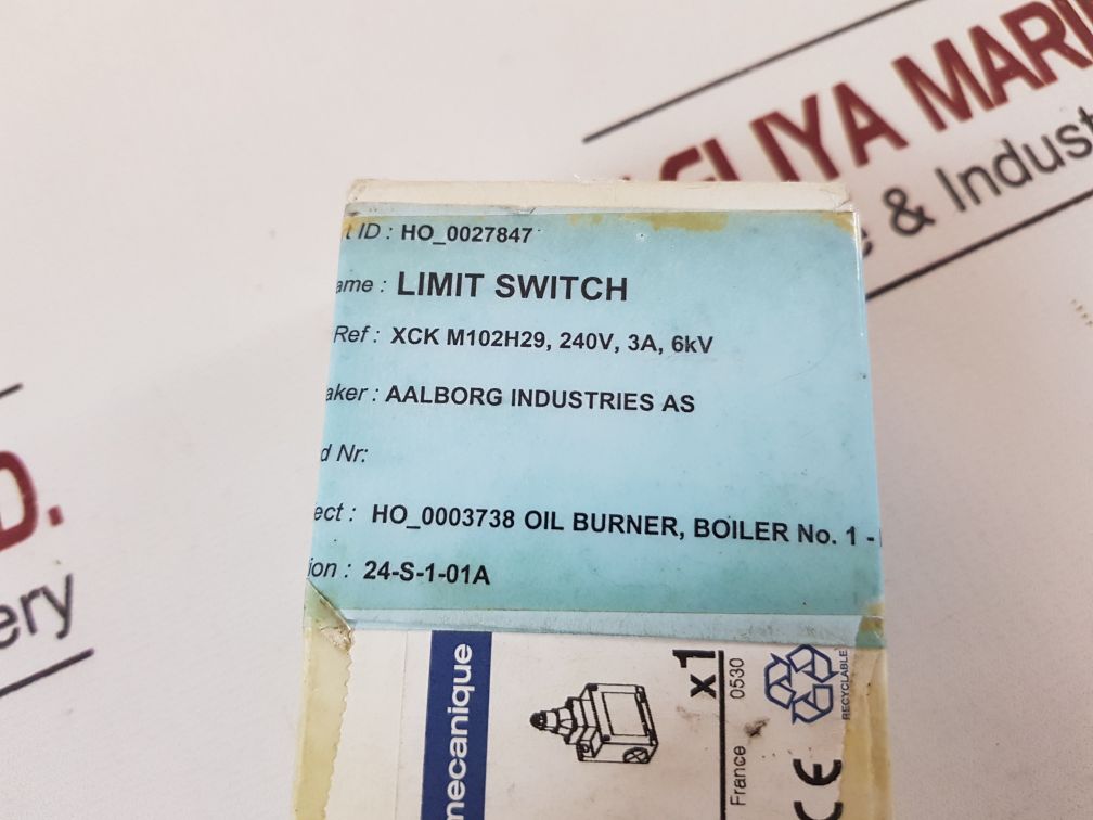 Telemecanique Xck M102H29 Limit Switch Xck-m
