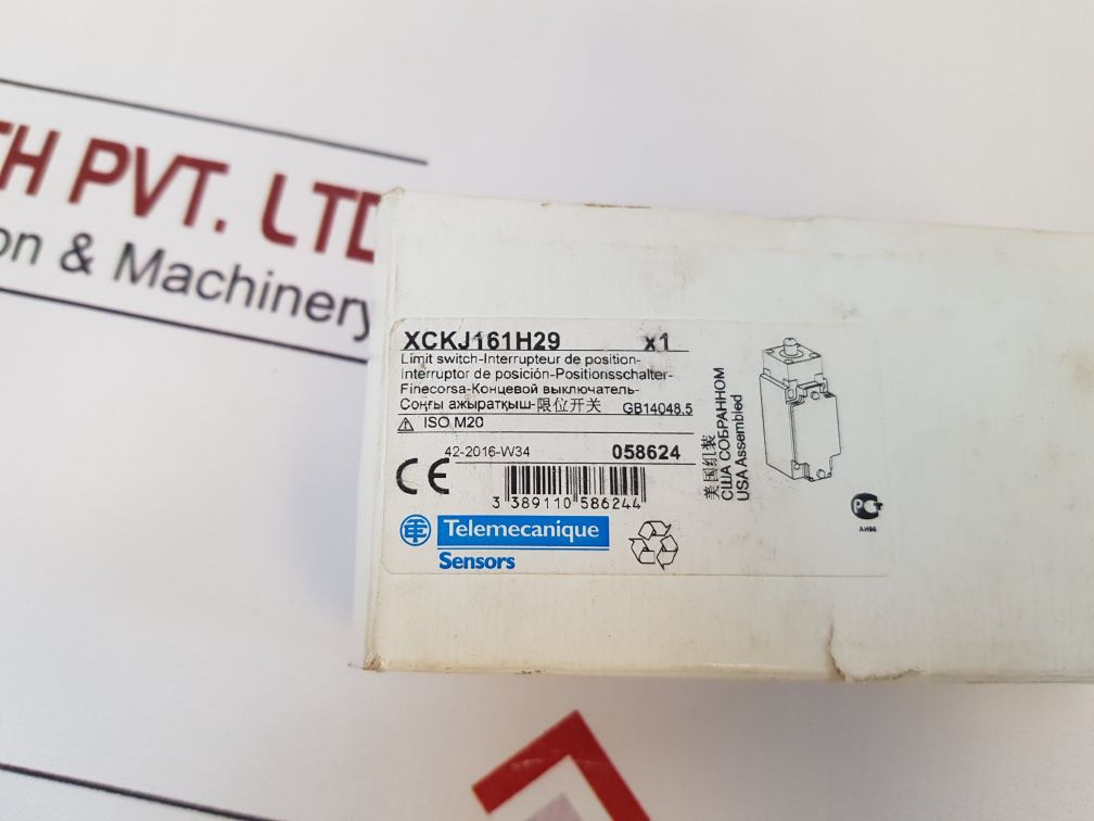 Telemecanique Xckj161H29 Limit Switch
