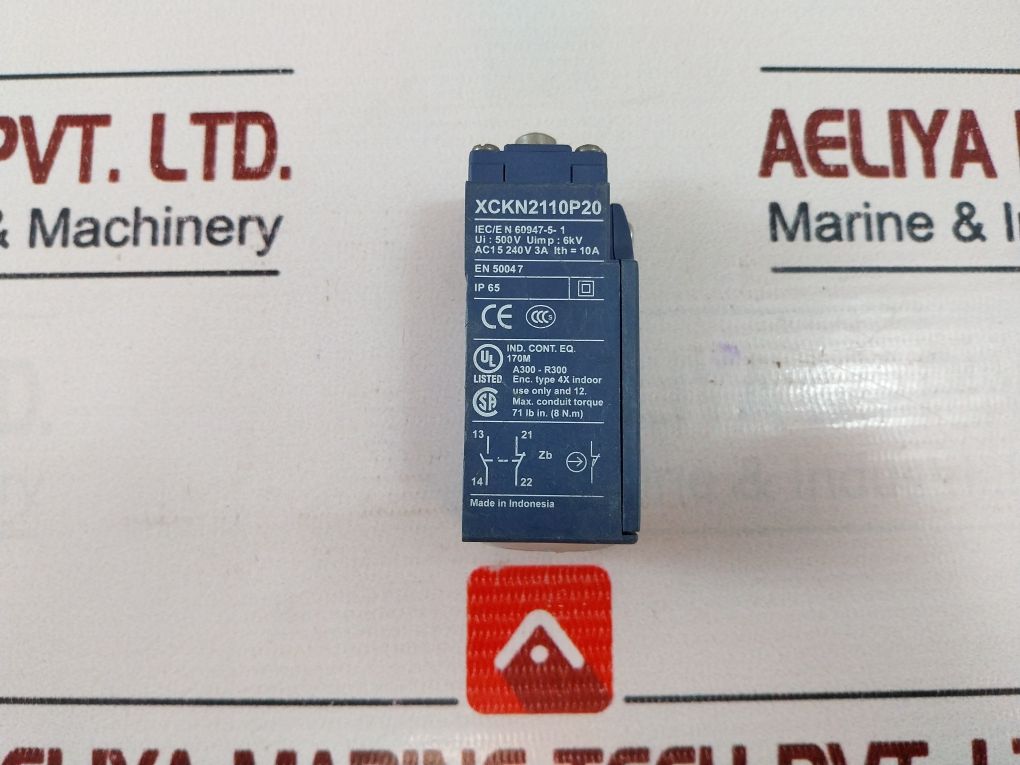 Telemecanique Xckn2110P20 Osiswitch Limit Switch 10A