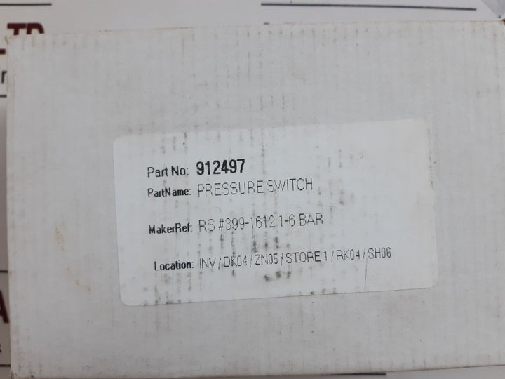 Telemecanique Xma-v06L2135 Pressure Switch 912497