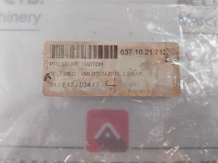 Telemecanique Xml B002A2S11 Pressure Switch
