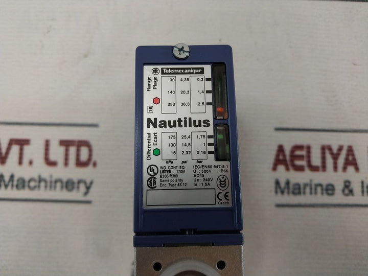 Telemecanique Xml B002A2S11 Pressure Switch 240V